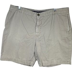 Tailorbyrd Collection Men's Beige Cotton Casual‎ Chino Shorts Size 38